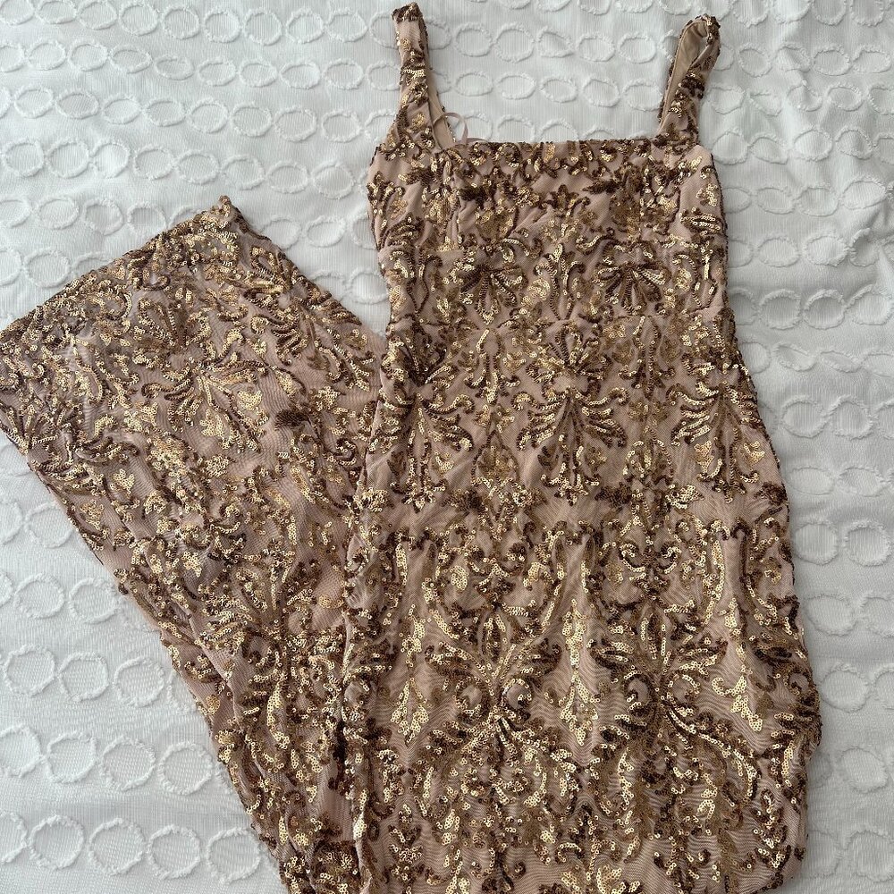 Golden Prom Dress